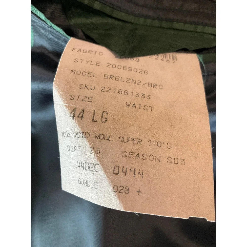 Vintage Loro Piana Brooks Brothers Blazer Sports Coat Wool Metal Button Classic